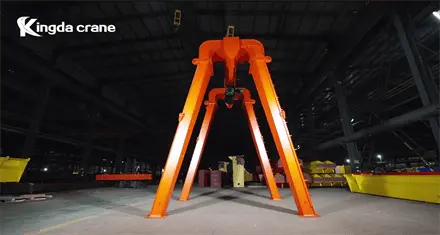 electric hoist gantry crane installation 